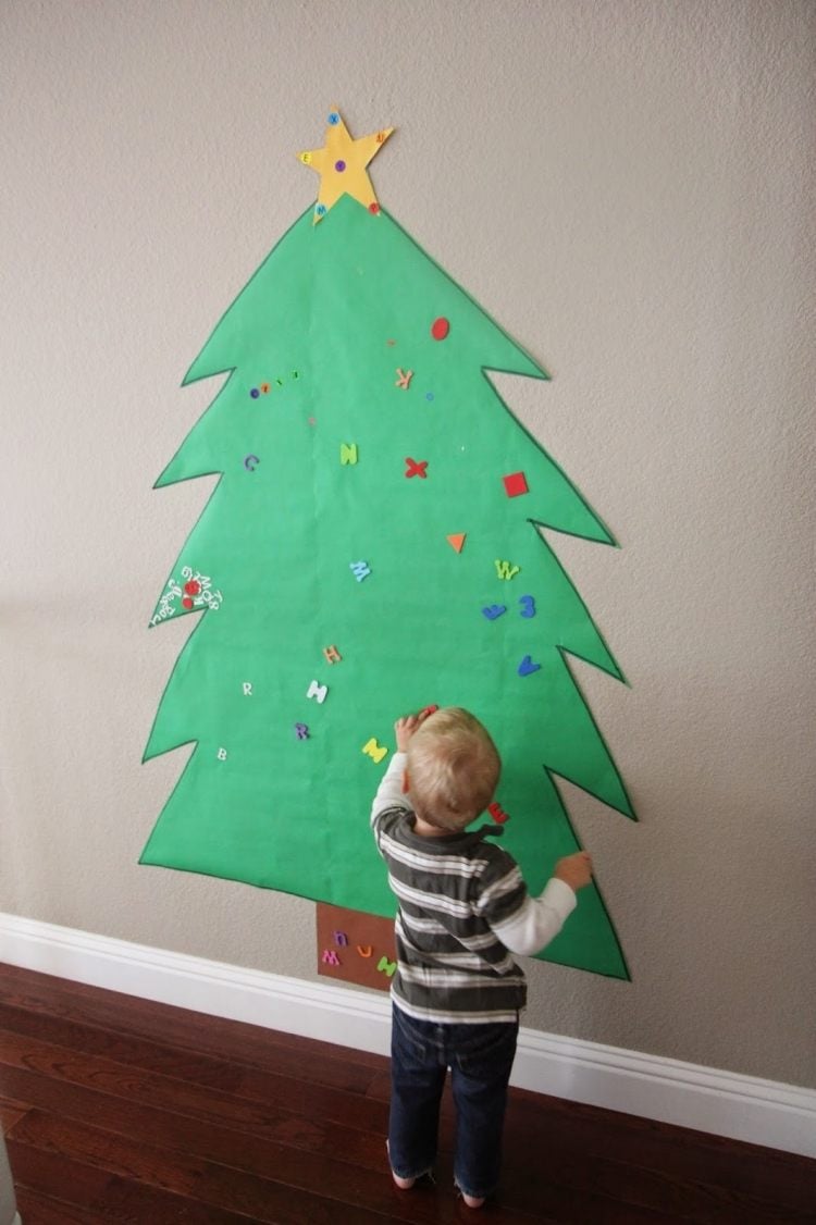 weihnachtsbaum-basteln-kinder-alternative-papier-baby-wand-deko-oeko