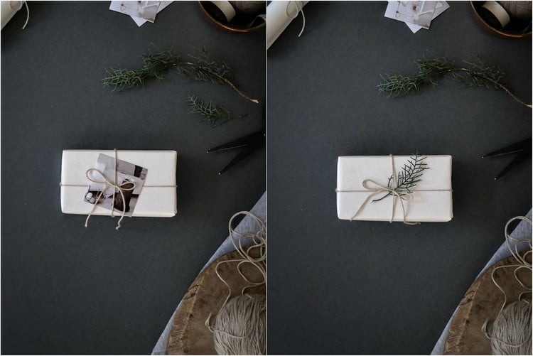 weihnachtsgeschenke-verpacken-anleitung-naturlich-anmutend-einfach