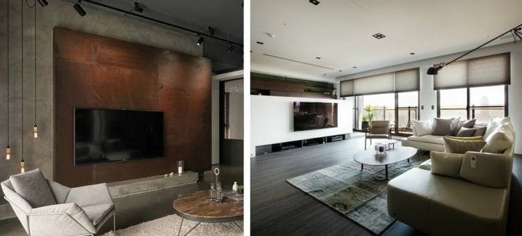 einrichtung modernen asiatischen stil apartment design idee taiwan