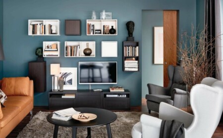 farbideen wohnung blau inspiration wohnzimmer gemuetlich atmosphaere