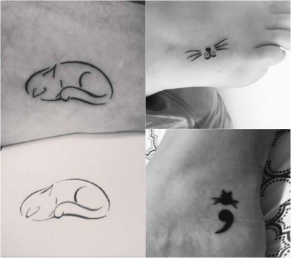 39 Katzen Tattoo Ideen Motive Bilder Und Bedeutung