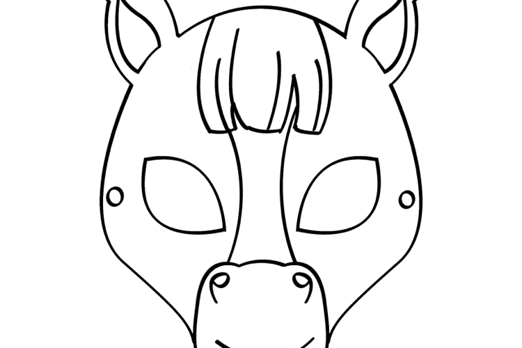 Masken basteln für Kinder - 22 Ideen und Vorlagen zum Ausdrucken