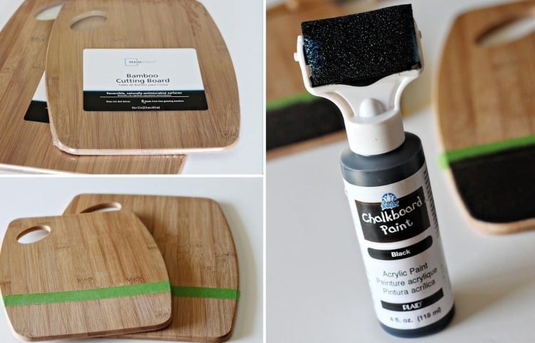 deko-ideen-kuche-selber-machen-halterungen-bambus-set-schneidebrett-personalisieren