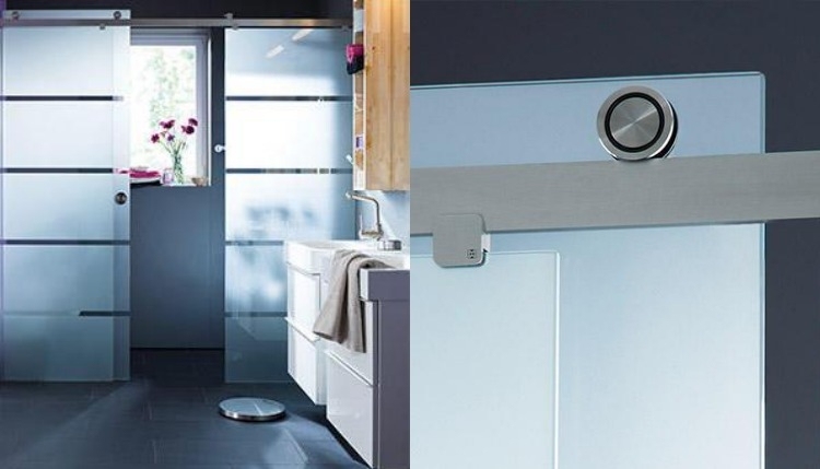 duschabtrennung-glas-schiebeturen-duschkabine-milchglas-mechanismus-design-modern