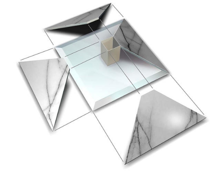 schwebende-mobel-futuristisch-design-tisch-konstruktion-pyramide-marmor