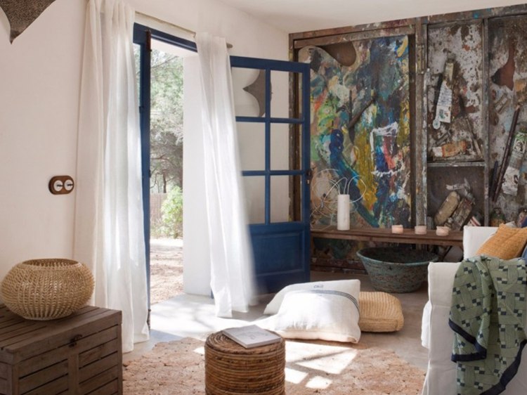 tapete-wohnzimmer-colors-bunt-farben-bilder-mediterran-antik-look
