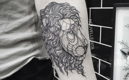 geometrische Tier Tattoos