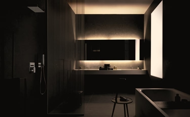 Armatur für Bad -badezimmer-elegant-minimalistisch-puristisch-kantig