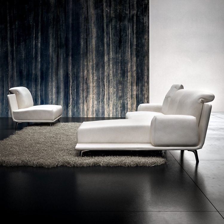 Wohnzimmer modern -einrichten-designer-couch-weiss-abstellflaeche-module-paletta
