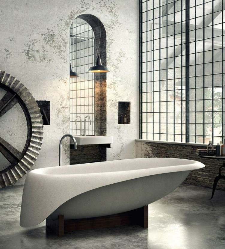 Badewanne-Badezimmer-freistehend-creme-farbe-feinbeton-oval-podest-holz-einrichtung-Concrete-Soft-Glass1989