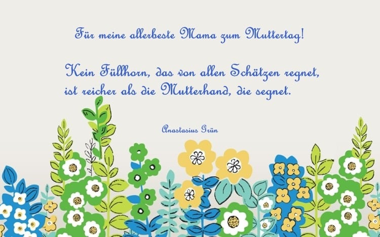 Muttertagssprueche-Gedichte-kleines-dankeschoen-liebe-mama-mutter-sprueche-blumen-zeichnung-zitat