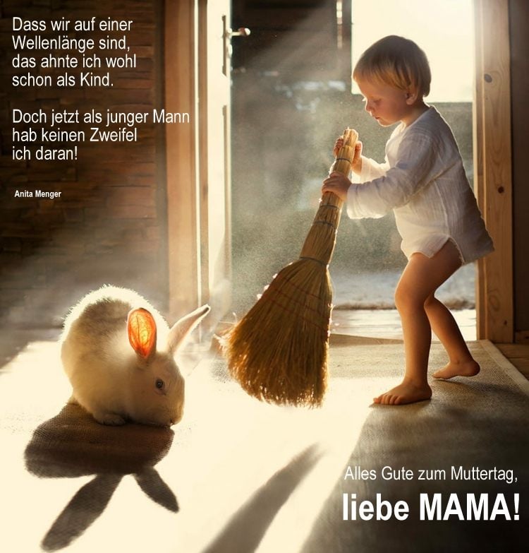 Muttertagssprueche-Gedichte-muttertagsgedicht-schoene-sprueche-mama-junge-hase-haus