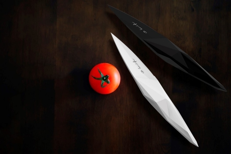 Designer Küchenmesser -ip-knife-schwarz-weiss-kueche-dekoration