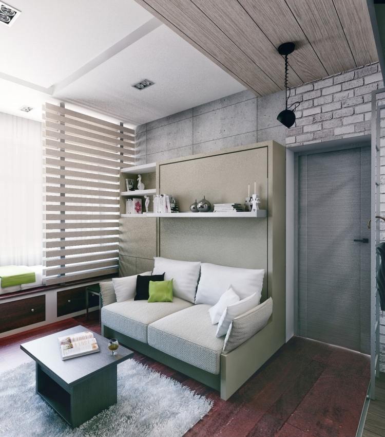 kleine-wohnung-einrichten-30qm-sofa-klappbett-einbau-modern-design