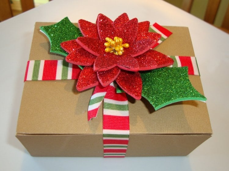 Basteln-Moosgummi-Kinder-selber-machen-weihnachten-geschaenk-verpackung