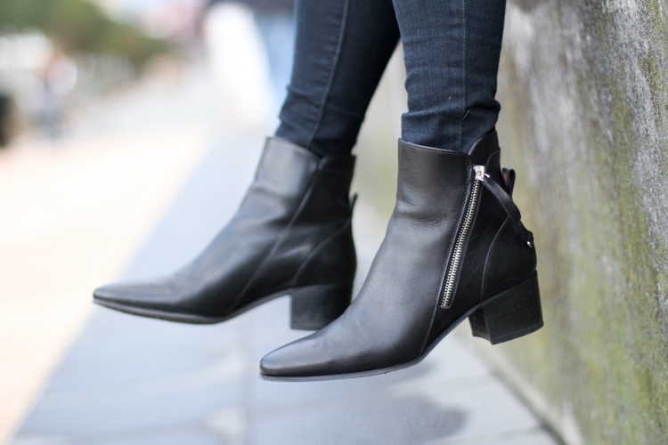 Ankle Boots -flach-schwarz-outfits-mode-alltag