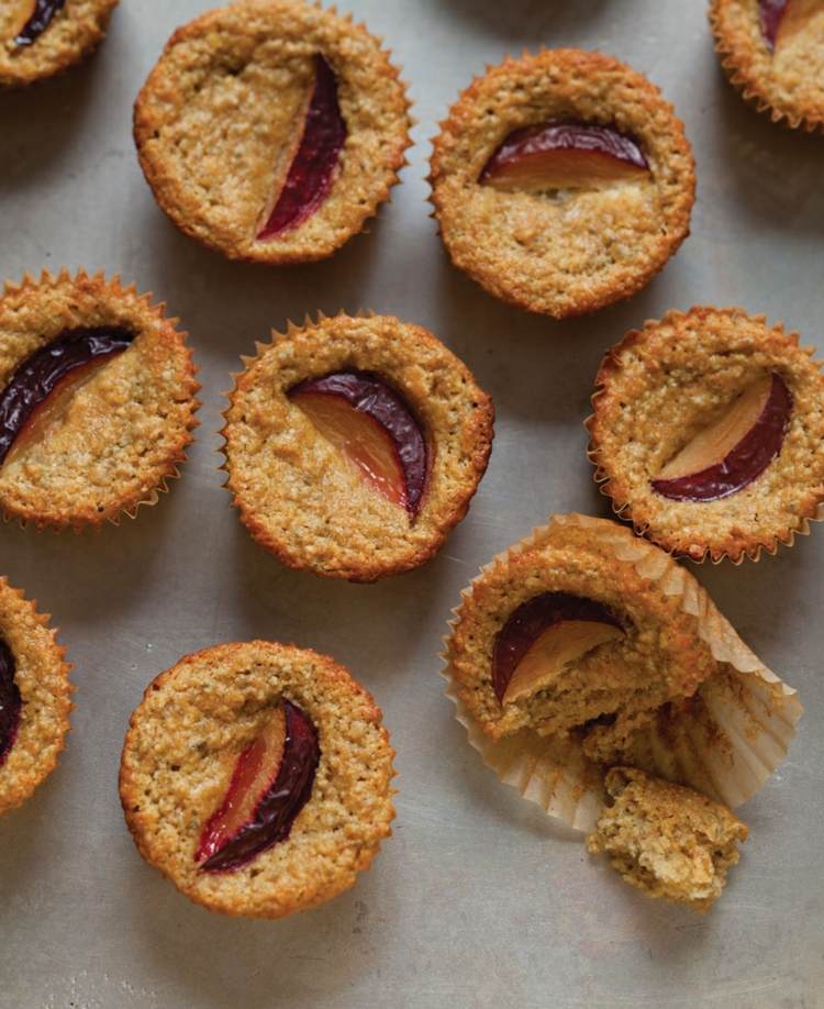 cupcakes-rezepte-vegane-pflaumen-kuchen-idee-muffins-fruchtig