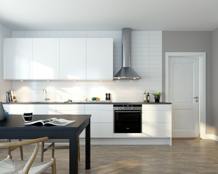 küchen gestaltung weiss-design-skandinavisch-modern-kacheln-beleuchtung