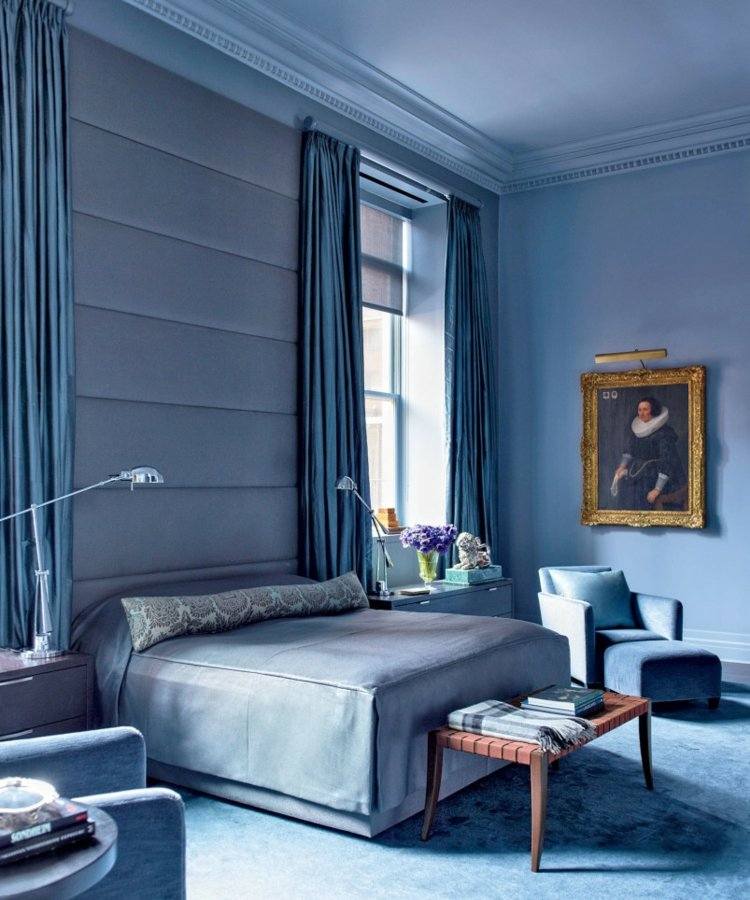 vorhang-design-schlafzimmer-pantone-farbe-idee-eintoenig-auslegware