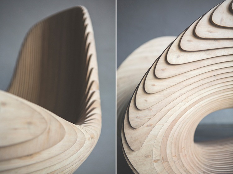 Designer Stuhl birken-sperrholz-hochwertige-verarbeitung