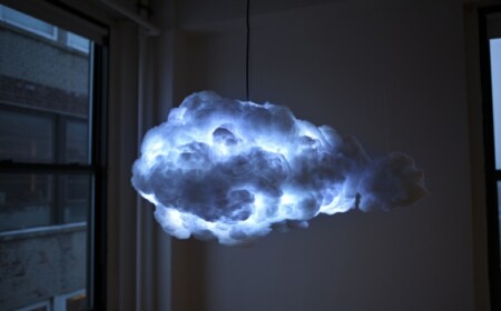 DIY Wolken Lampe