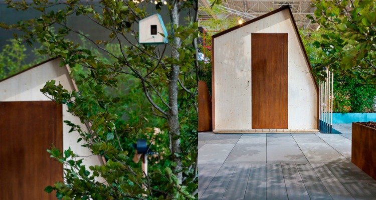 loungemoebel-outdoor-zubehoer-design-gartenhaus-cortenstahl-vogelhaus