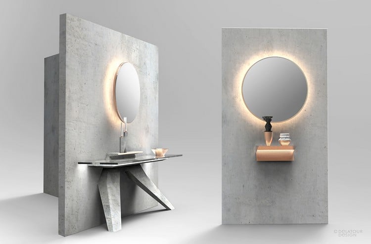 möbel-beton-konsolentisch-rücklicht-spiegel-kupfer-glas-jimmy-delatour-design-lab