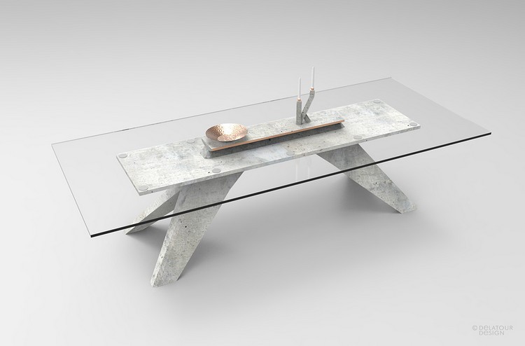 Möbel aus Beton leichter-esstisch-glas-kupfer-jimmy-delatour-design-lab