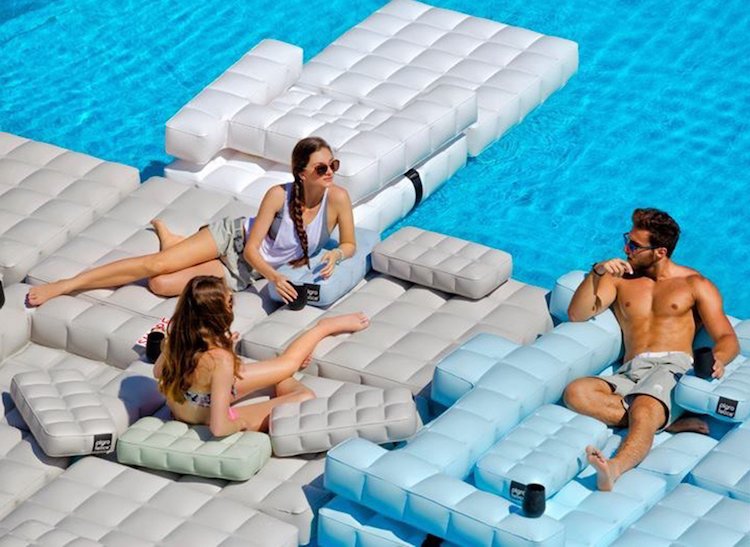 Aufblasbare Möbe -garten-otdoor-modern-luftmatratze-pool-urlaub-sommer