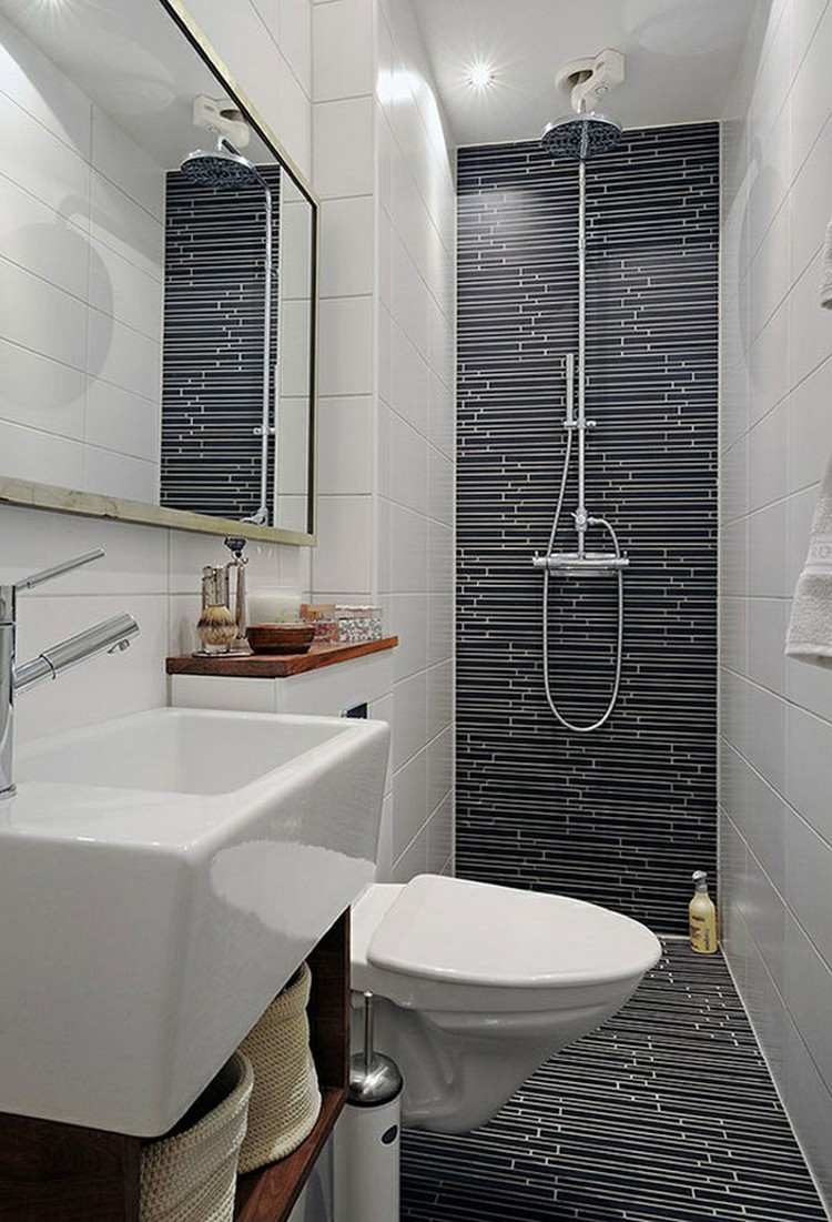 gäste-wc-gestalten-modernes-design-deko-mosaik-riemchen-fliesen-dusche