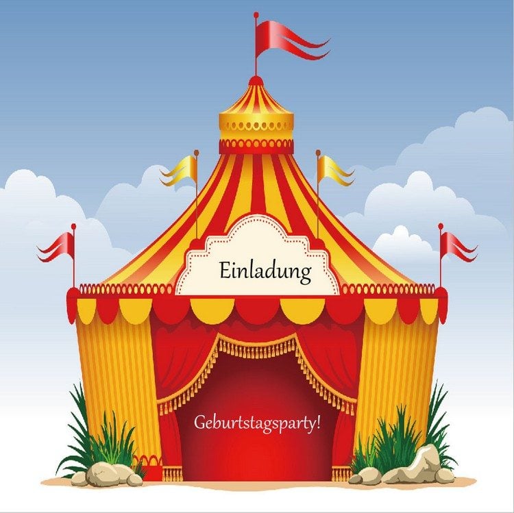 kindergeburtstag-motto-zirkus-party-einladung-zirkuszelt