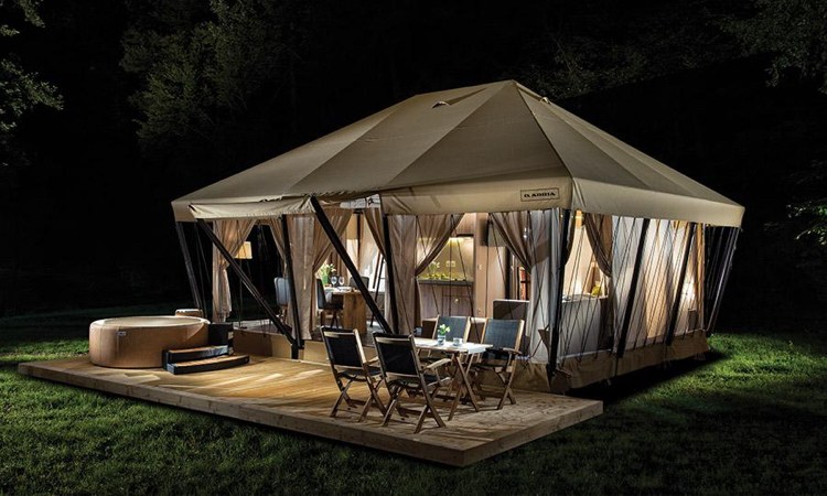 Camping Zelthaus -komfort-luxus-mobiles-haus-hochwertig