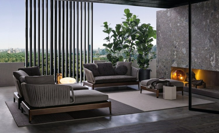 garten loungemöbel hochwertig-design-italienisch-terrasse