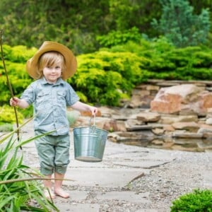 Gartenteich kindersicher machen
