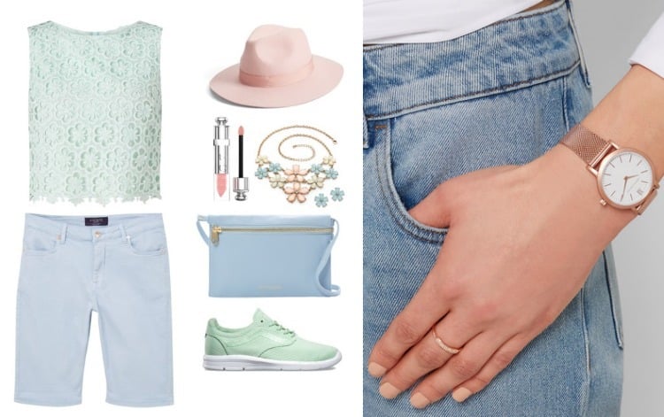 Moderne Uhren -damen-sommer-2016-casual-jeans