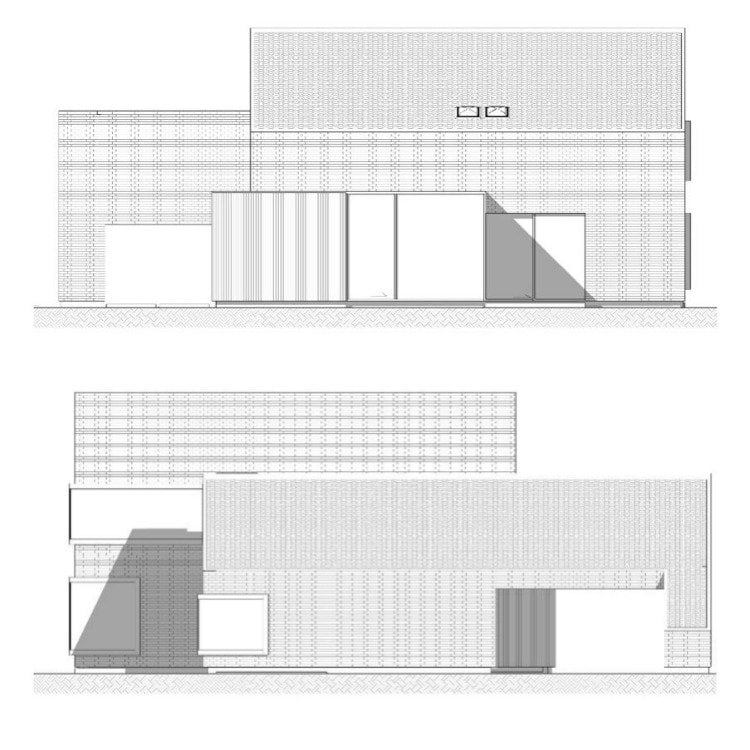 modernes-einfamilienhaus-klinkerfassade-grundriss-plan-seiliche-ansicht-aussen
