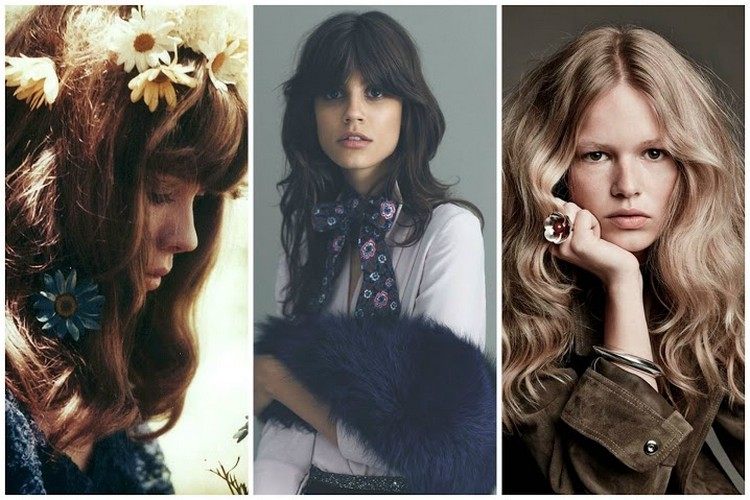 trendige-frisuren-siebziger-hippies-zeit-haarblumen-mittelscheitel-ponys-stufenhaarschnitt