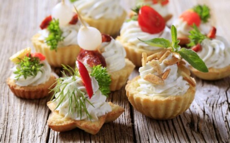 Vegetarisches Fingerfood