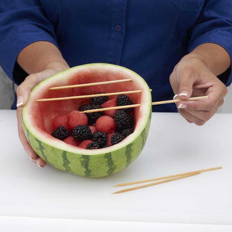 Wassermelone schnitzen - 4 kreative Ideen mit Anleitungen