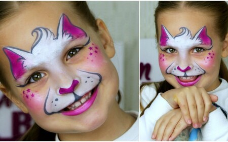 Katze schminken