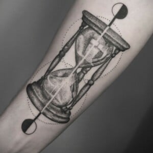 Sanduhr Tattoo