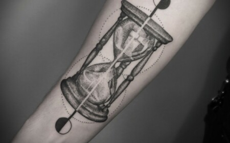 Sanduhr Tattoo