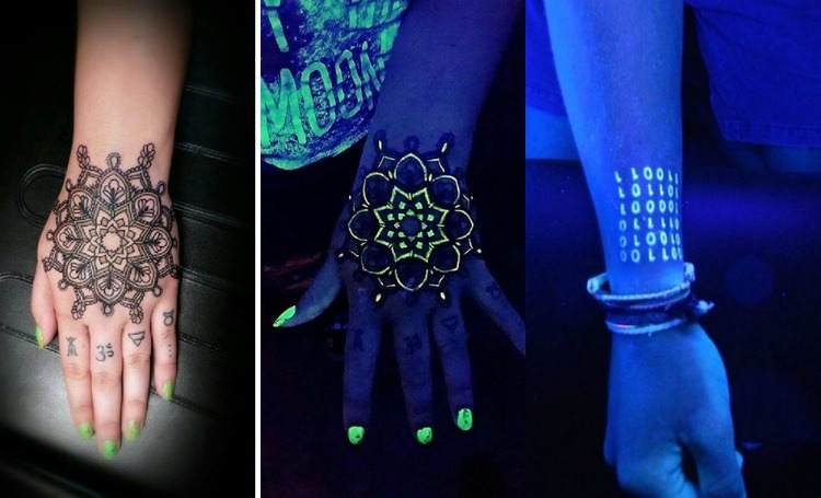 schwarzlicht-tattoo-farbe-hand-unterarm-mandala-symbole