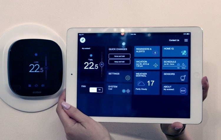 smart-home-geräte-2016-ecobee3-thermostat-apple-ipad-app-technik