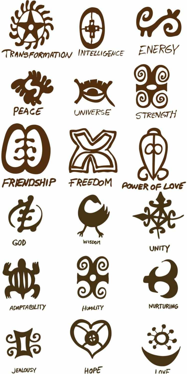 Symbole bedeutung liste tattoo