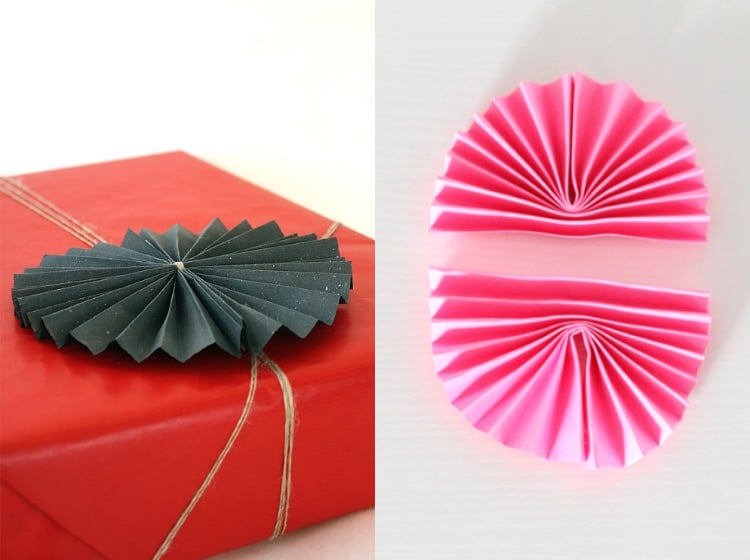 verpackungsideen-geschenkpapier-geschenke-einpacken-dekorieren-verzieren-falten-faecher