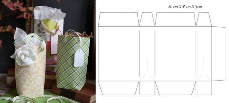 verpackungsideen-geschenkpapier-geschenke-einpacken-papiertuete-falten-vorlage