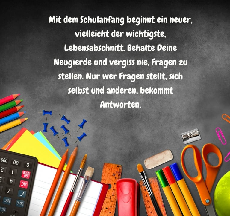 38+ Sprueche fuer schulanfaenger , 50 Glückwünsche zur Einschulung und Sprüche zum Schulanfang