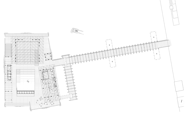holz-pavillon-zürichsee-plan-50-meter-steg