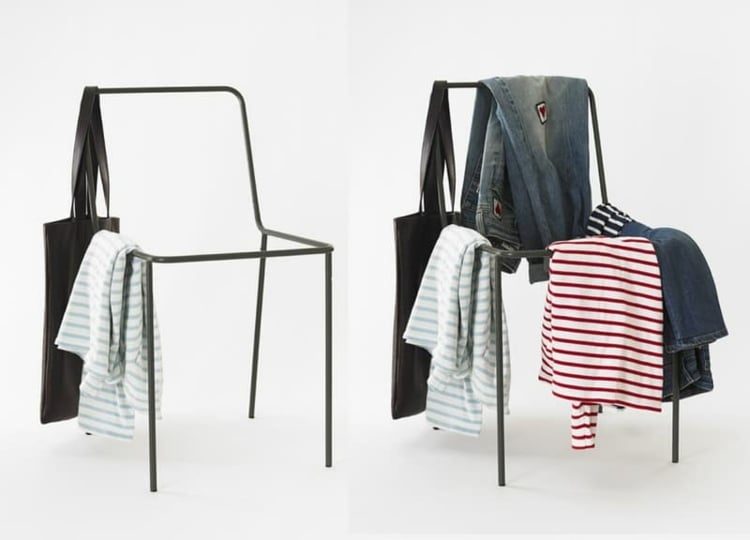 kleiderablage-schlafzimmer-stuhl-idee-metall-rahmen-haengen-kleidung